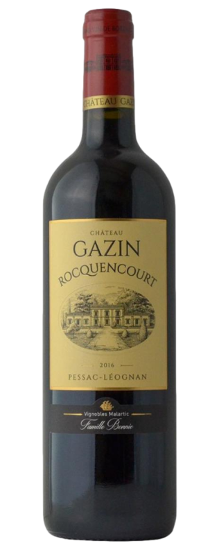 Château Gazin Rocquencourt Pessac Leognan