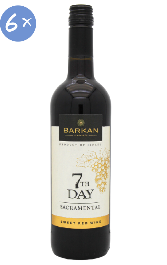 Barkan 7th Day Sweet Red for Kiddush