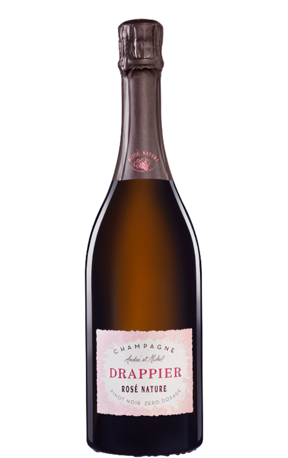 Champagne Drappier Brut Nature Rosé Zero Dosage